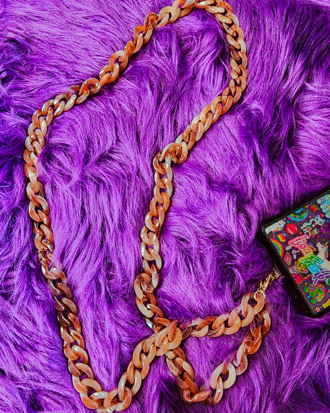 Tortoise Crossbody Cellphone Chain