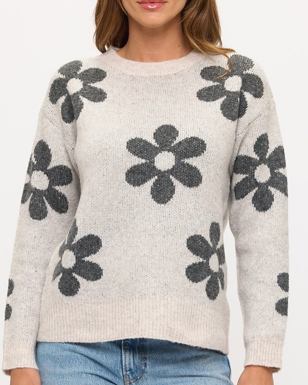 Daisy After Dark Sweater