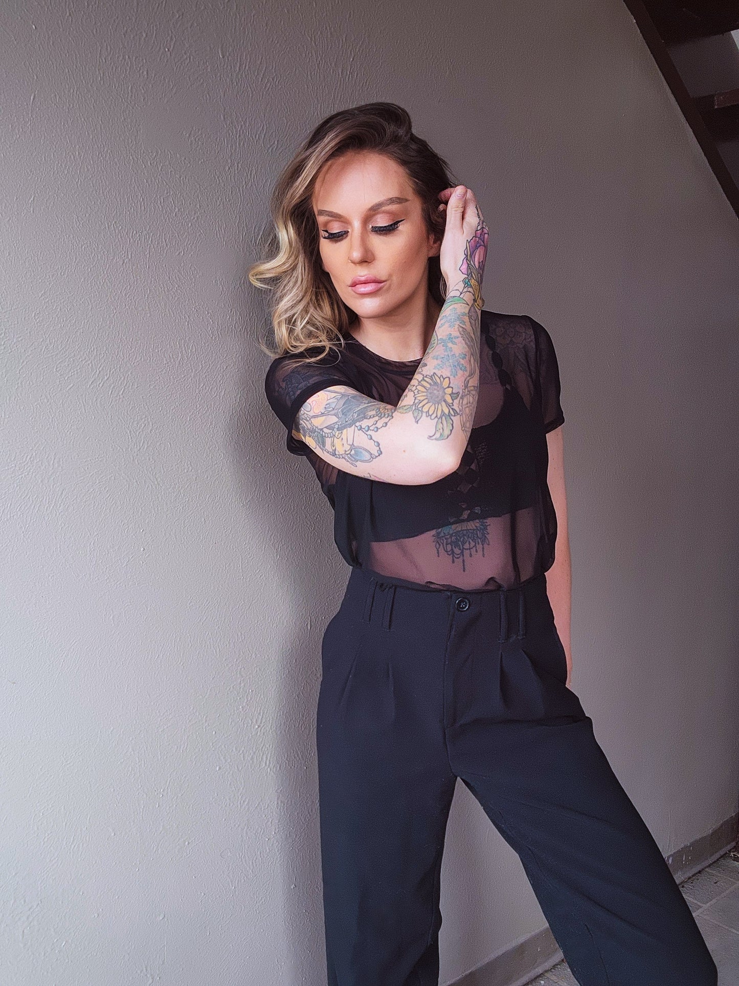 Bare With Me Sheer Top
