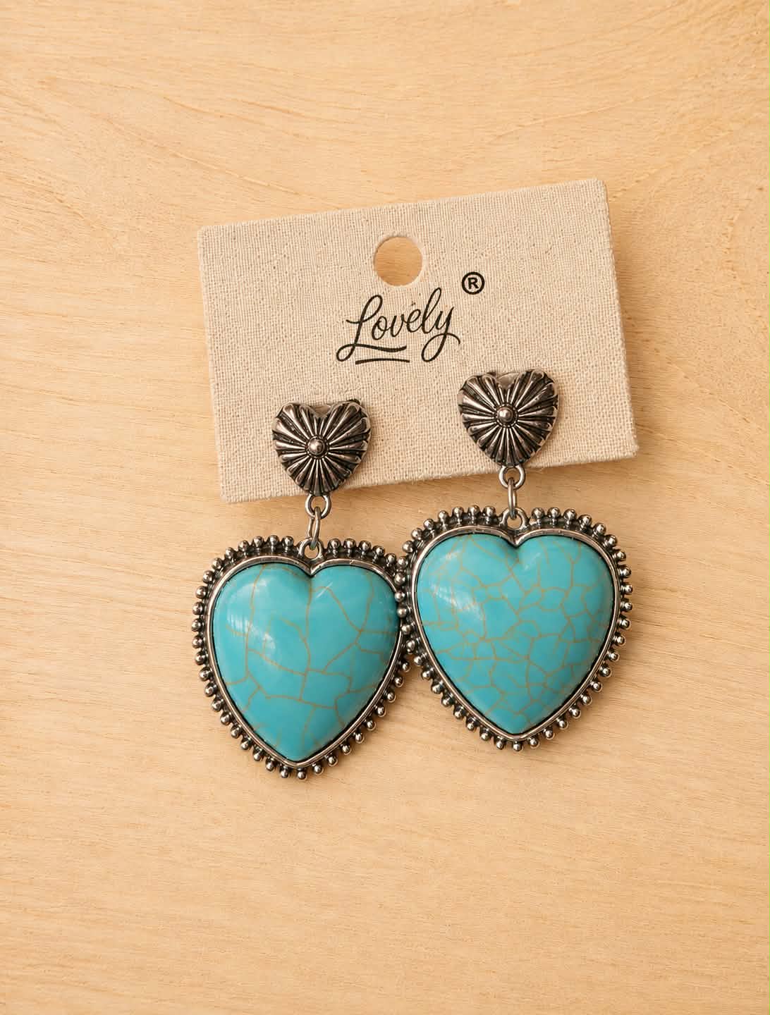Wild at Heart Turquoise Earrings