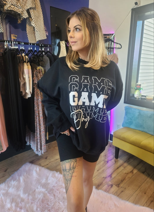 Curvy- Game Day Sweater