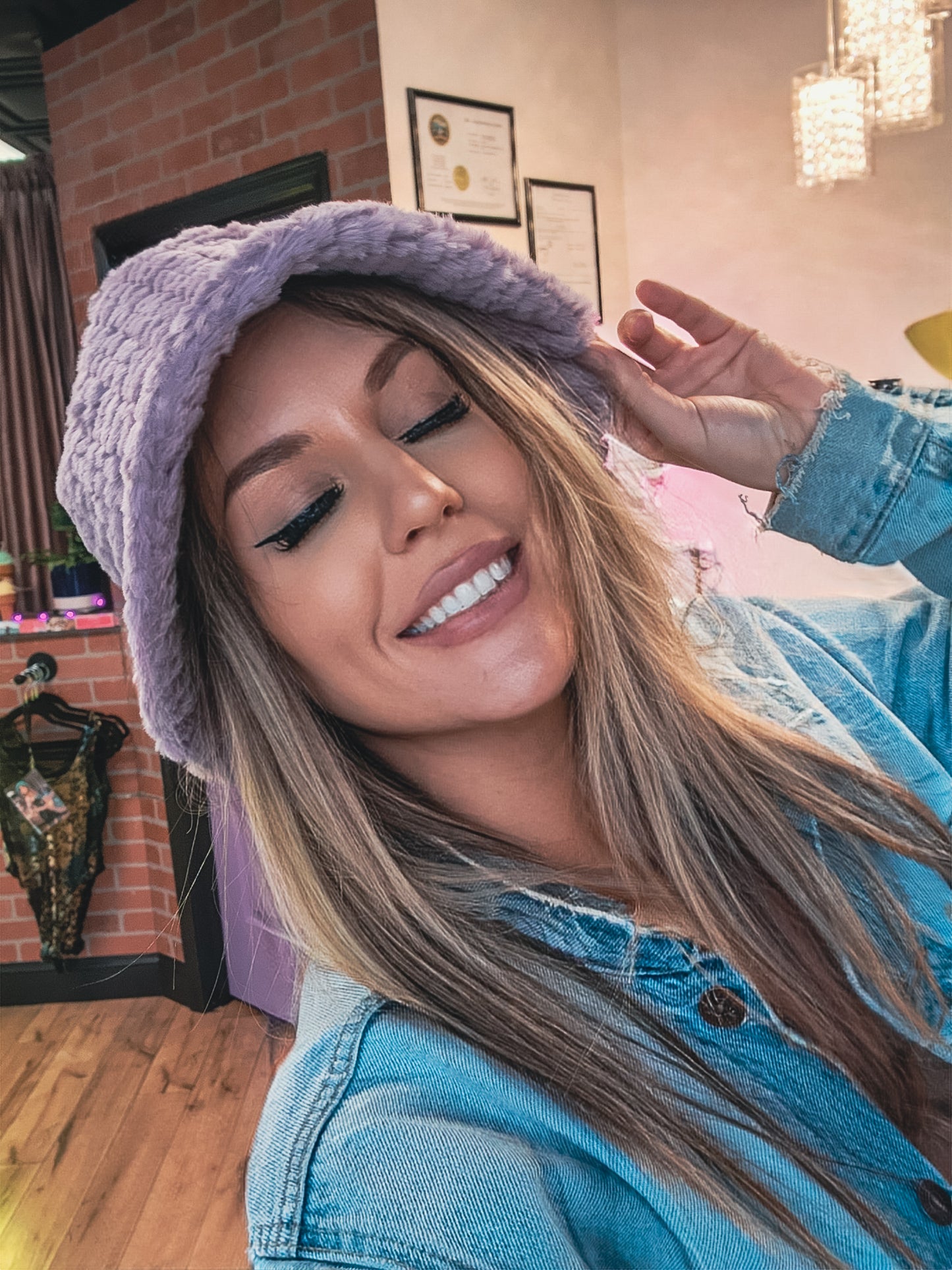 Dusty Purple Bucket Hat