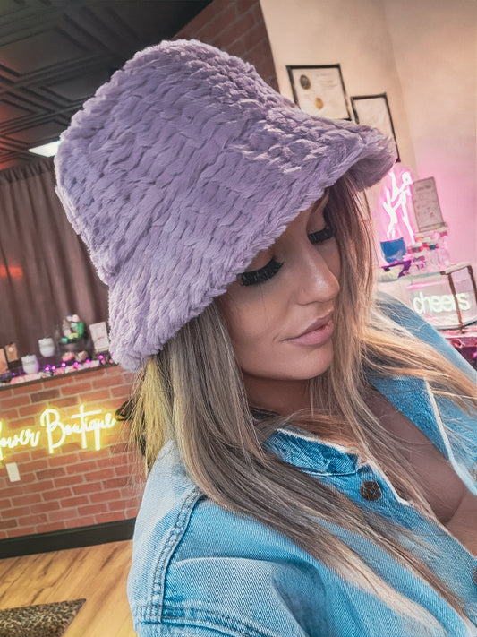 Dusty Purple Bucket Hat