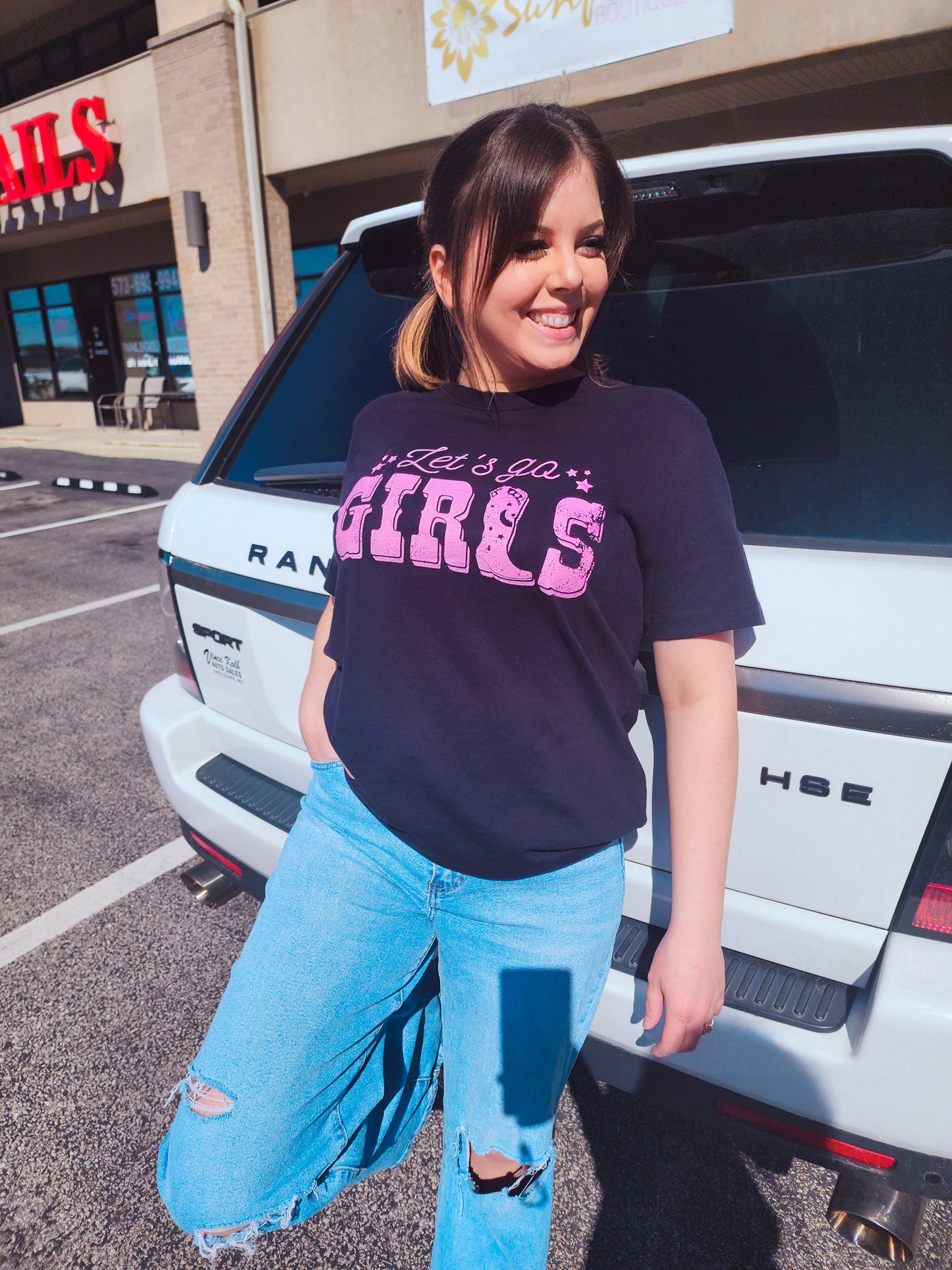 Let's Go Girls Graphic Tee