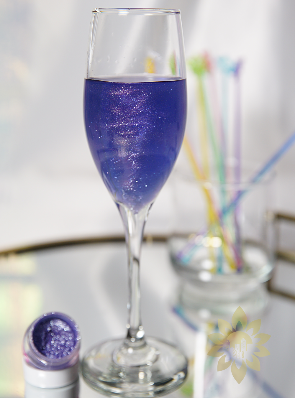 Violet Vibes Drink Shimmer