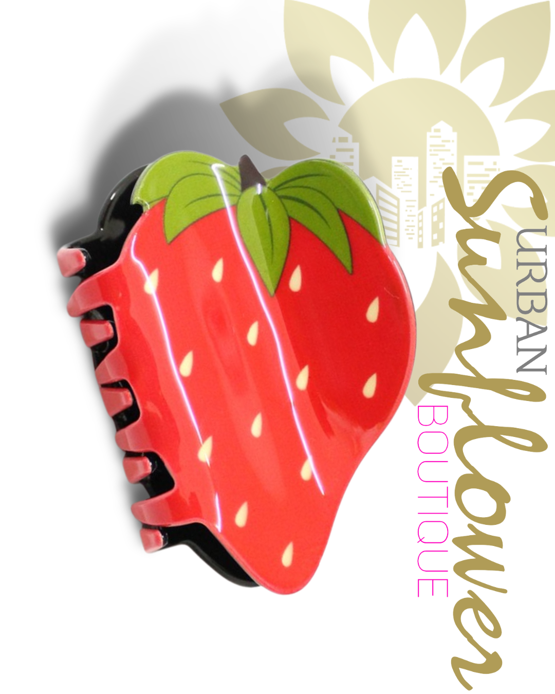 Strawberry Fields Hair Claw