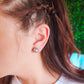 Silver Chroma Spheres Earrings