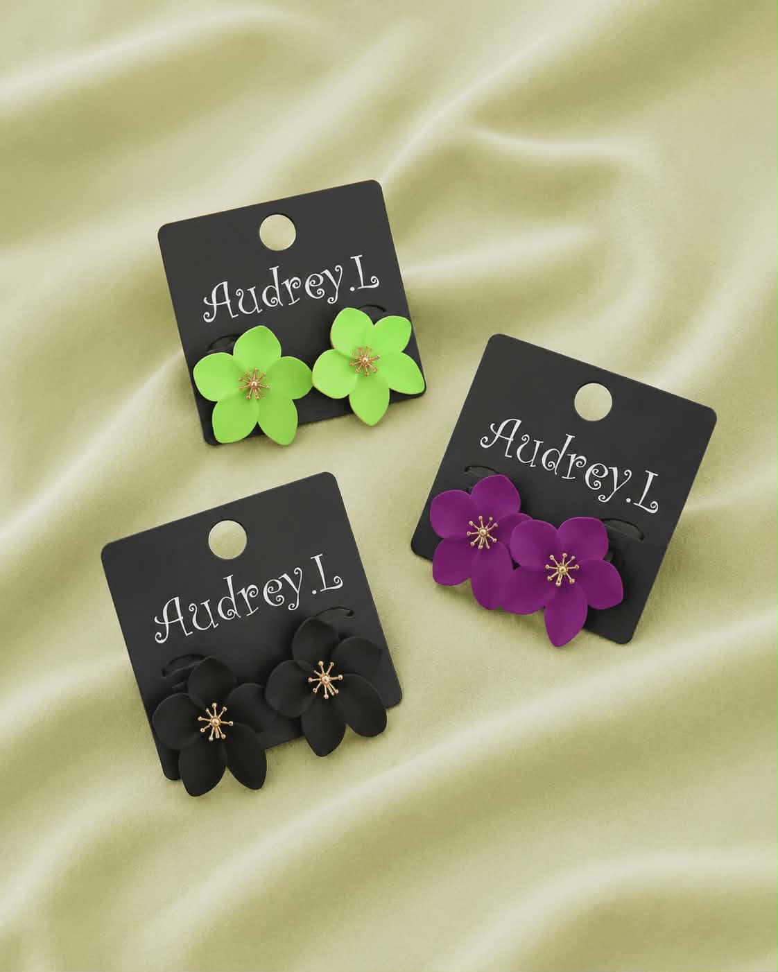 Fresh Bloom Flower Earrings