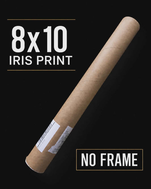 8×10 Iris Print NO Frame