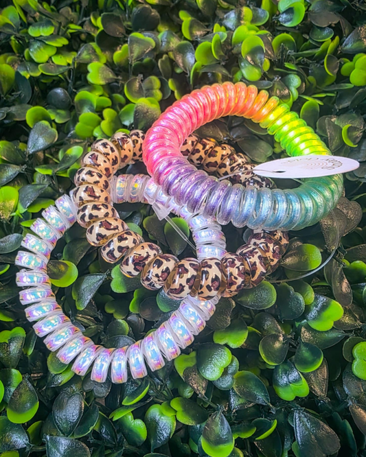 3Pack- Creaseless Spiral Hair Ties