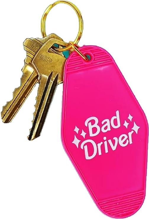 Bad Driver Keychain
