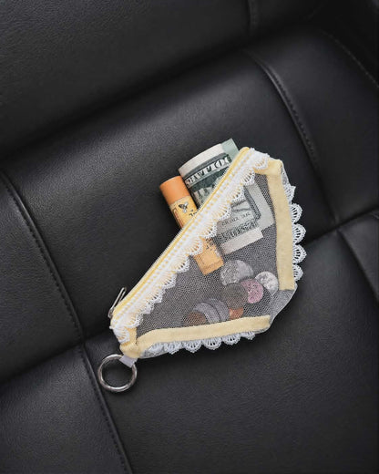 Butter Yellow Panty Coin Purse