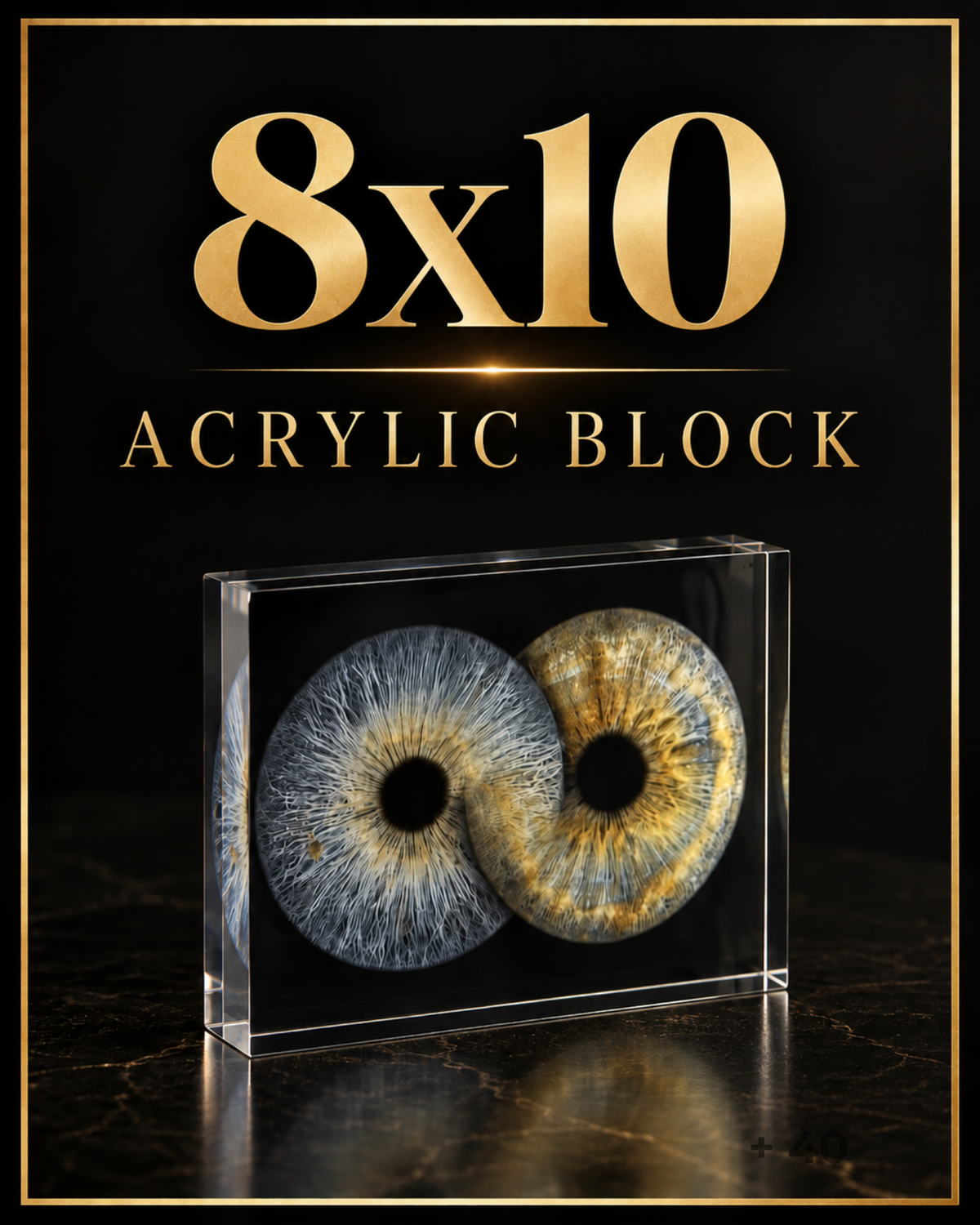 8x10 Acrylic Block