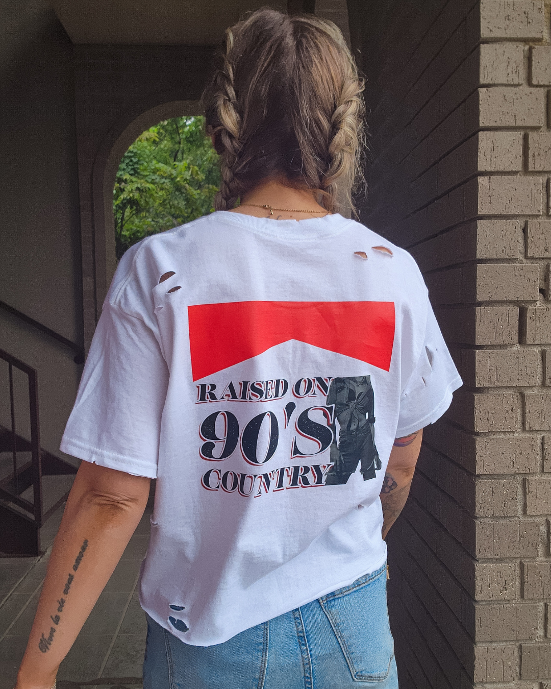 Raised On 90s Country Graphic Tee