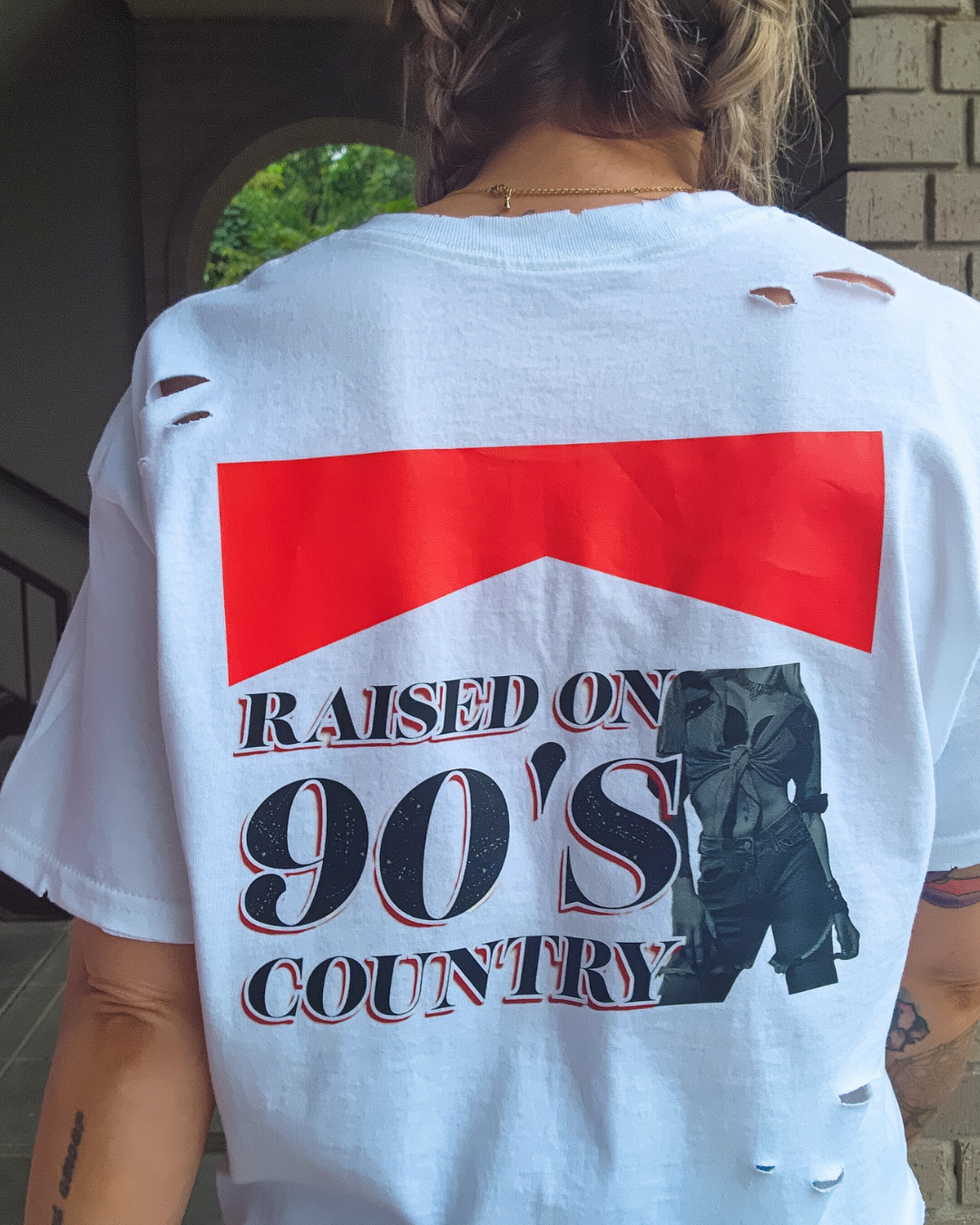 Raised On 90s Country Graphic Tee