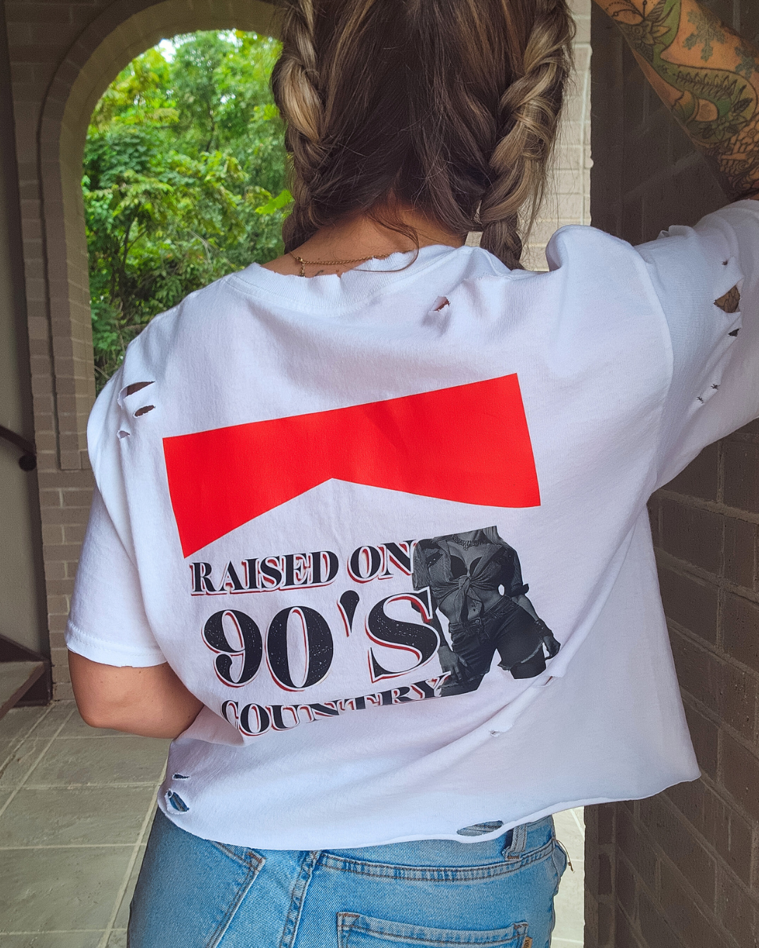 Raised On 90s Country Graphic Tee