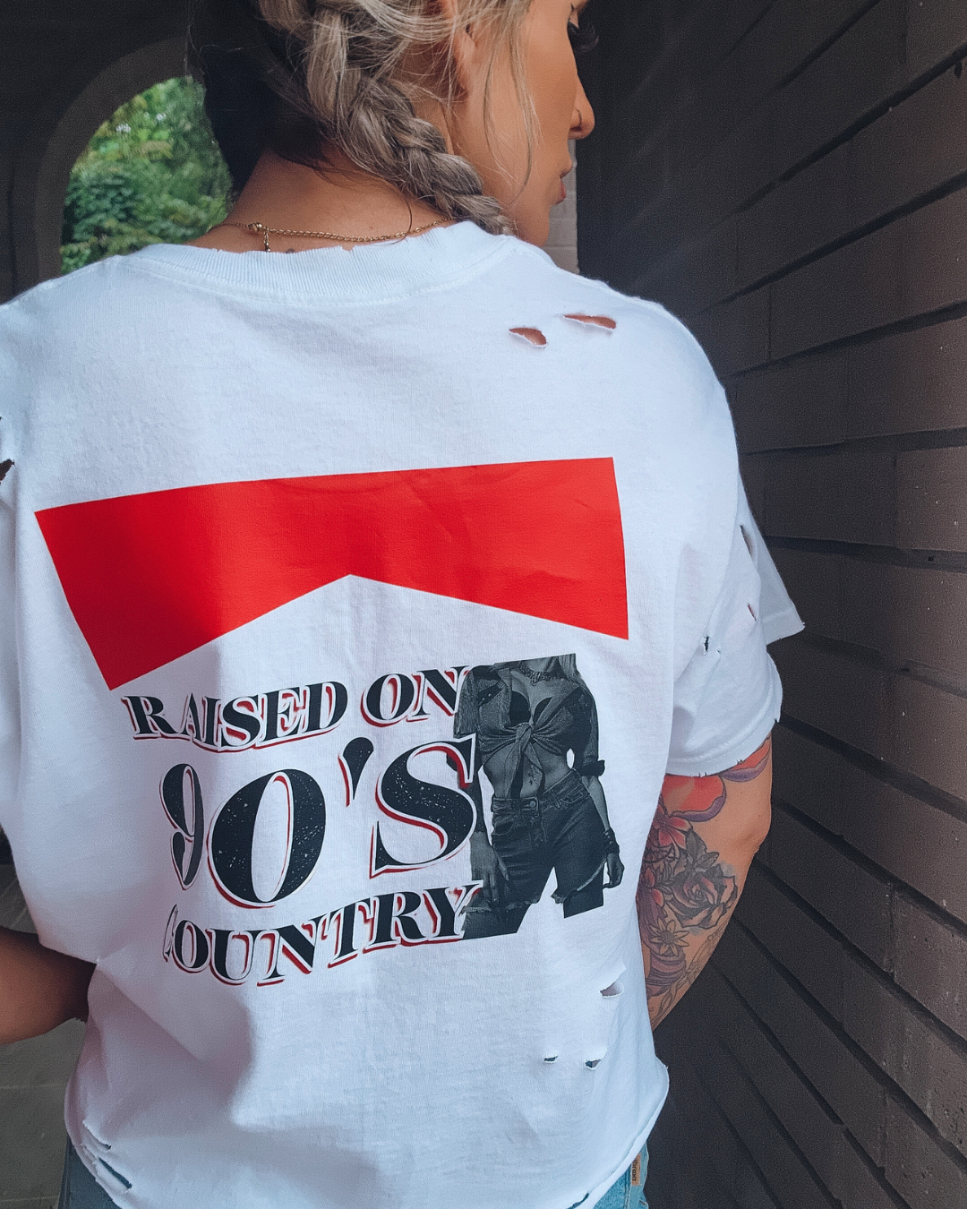 Raised On 90s Country Graphic Tee