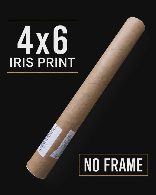 4×6 Iris Print NO Frame