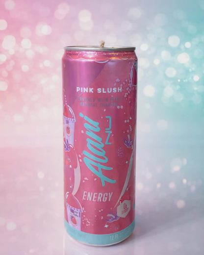 Pink Slush Alani Energy Can Soy Candle Unscented