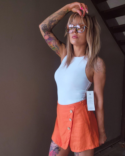 White 90s Dream Bodysuit
