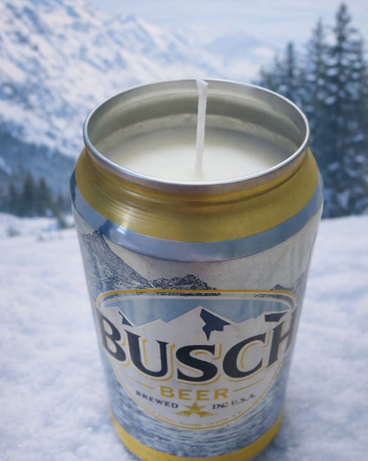 Busch Beer Unscented Soy Candle
