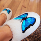 Fuzzy Butterfly Slippers