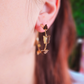 Butterfly Hoop Earrings