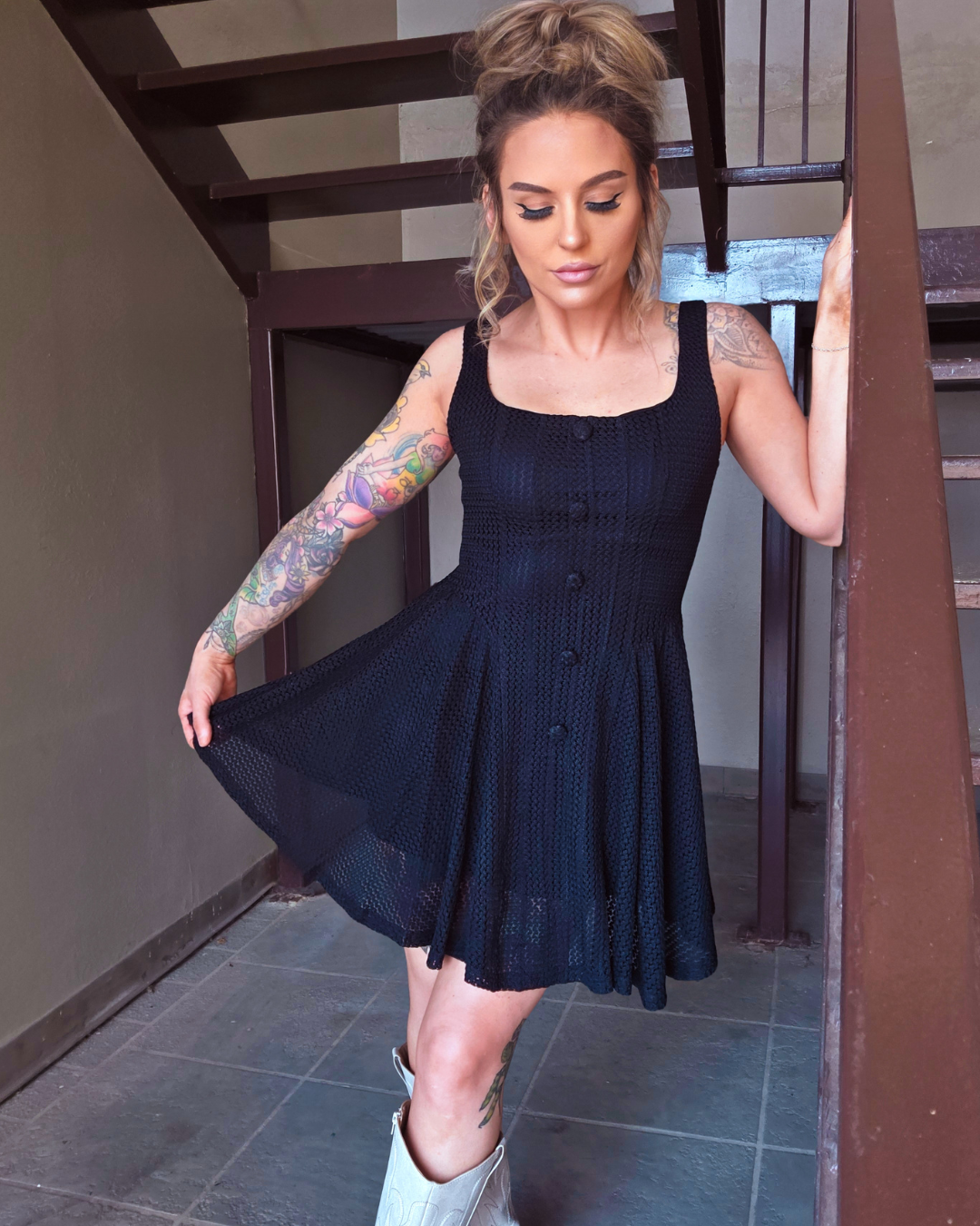 Once Upon a Midnight Black Dress