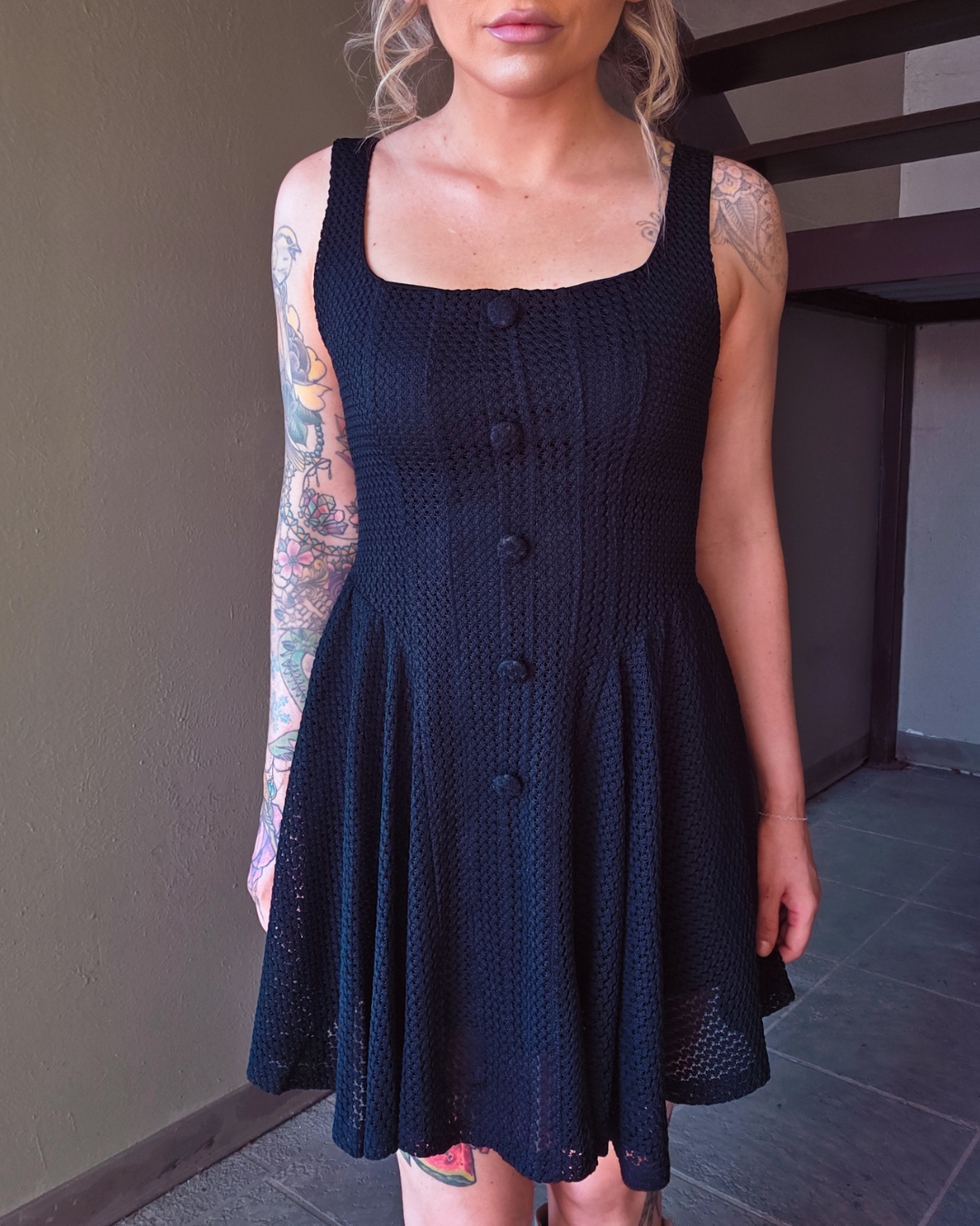 Once Upon a Midnight Black Dress