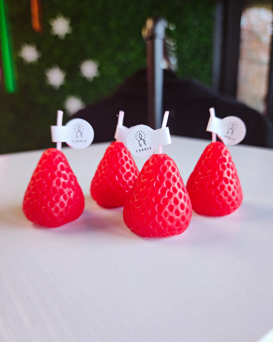 Simply Sweet Strawberry Candles