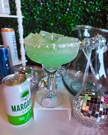 Cute Lime Margarita Jelly Candle