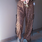 Make a Move Cheetah Bow Slit Pants