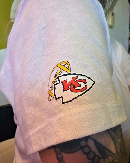 Chiefs Football Martini Graphic Tee