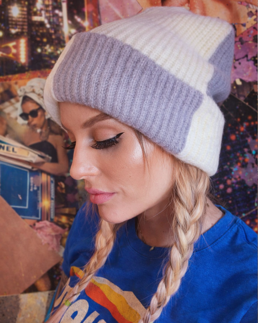 Check it Out Knitted Beanie