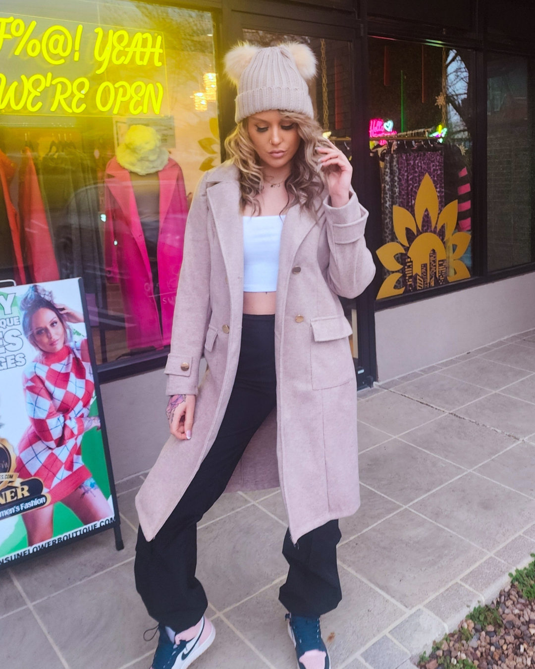 City Cafe Trench Coat