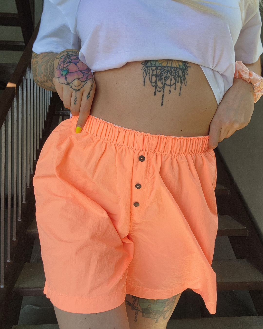 Coral Chill Zone Shorts