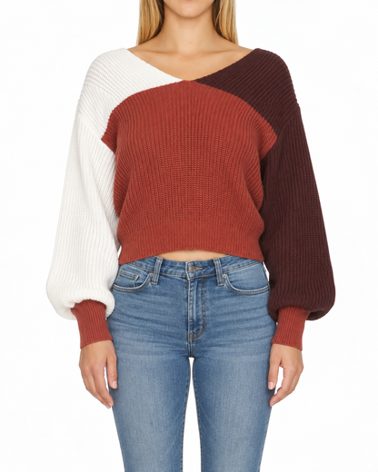 Twist of Fate Open Back Sweater