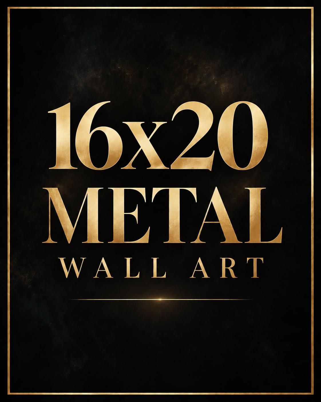 16x20 Metal Wall Art Print