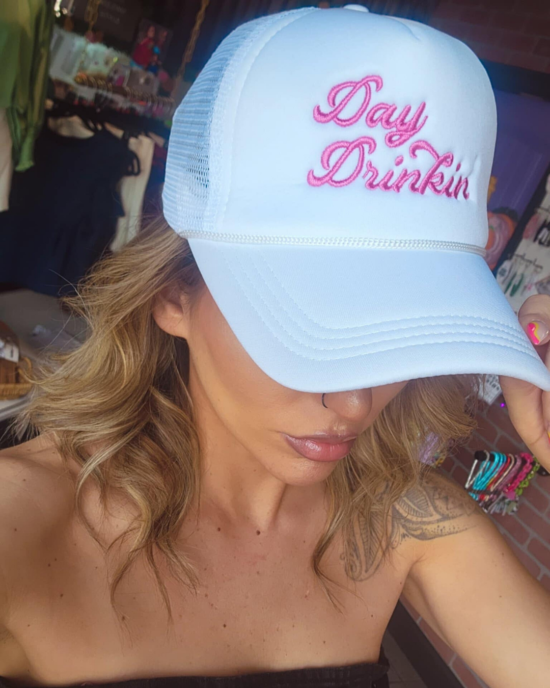 Day Drinkin' Trucker Hat