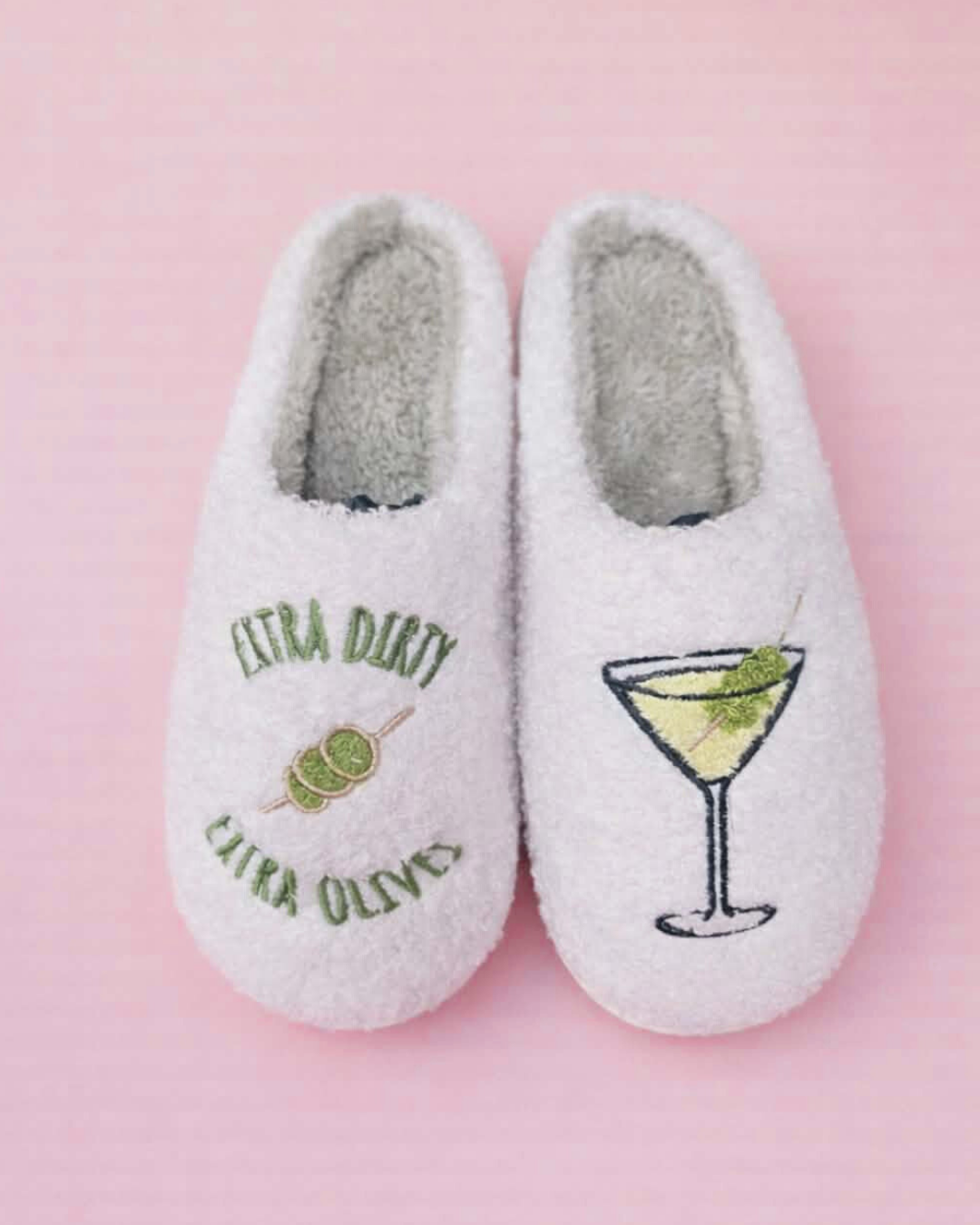 Extra Dirty Martini Slippers