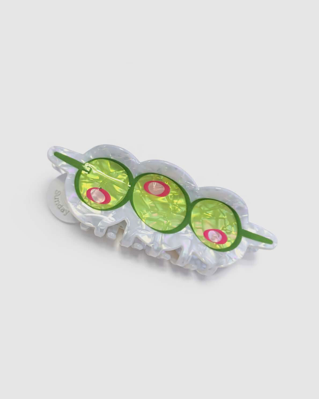 Dirty Martini Olives Claw Clip