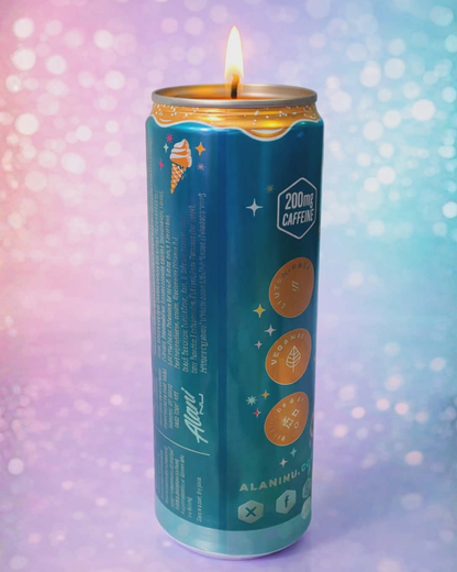 Dream Float Alani Energy Can Unscented Soy Candle
