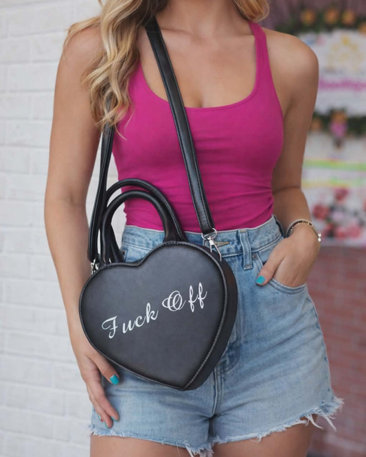 Eff Off Heart Handbag