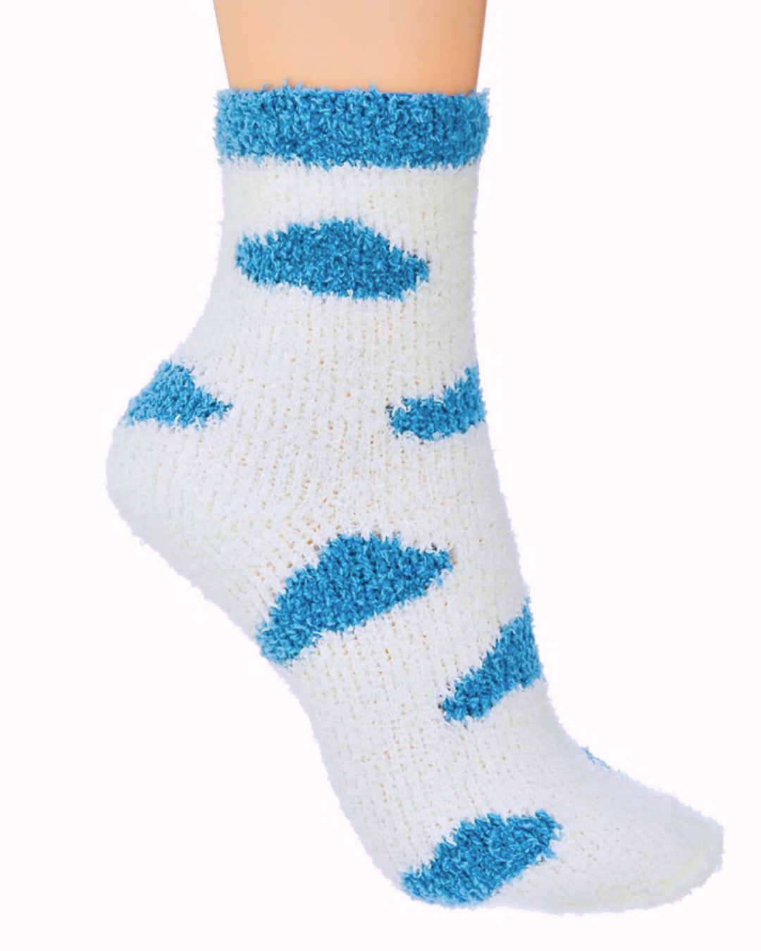 Fuzzy Cloud Socks