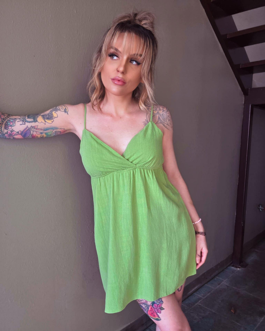 Kiwi Skies Cami Dress