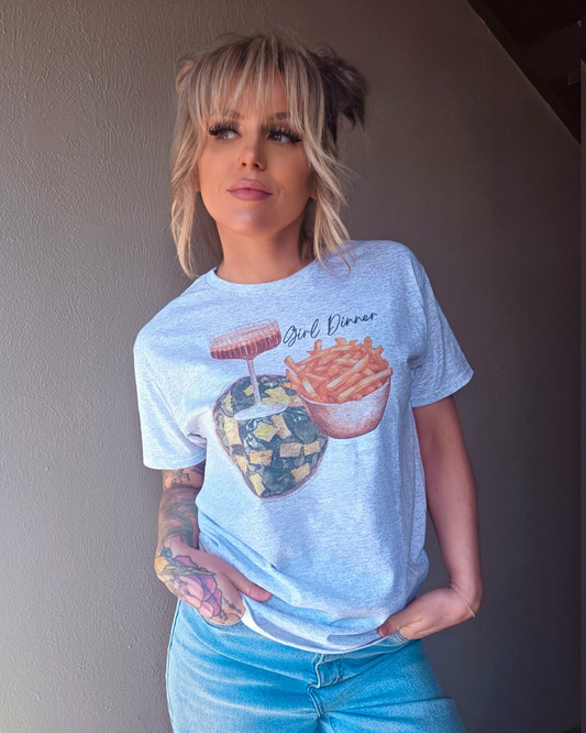 Girl Dinner Graphic Tee