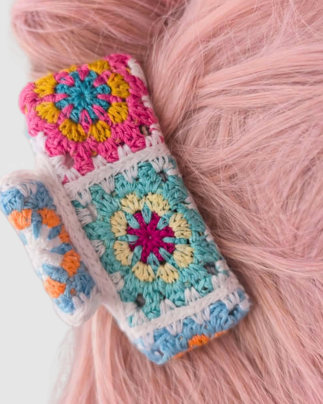 Sunwoven Crochet Claw Clip