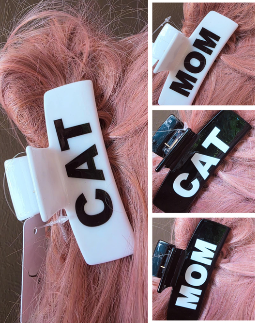 Cat Mom Claw Clip