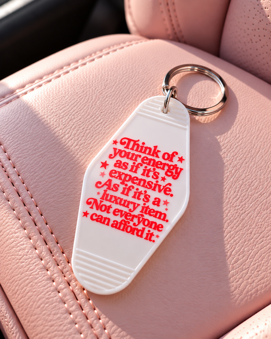 Think Of Your Energy Keychain