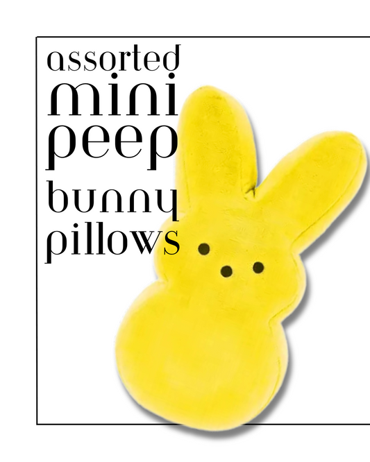 Assorted Mini Peep Bunny Pillows
